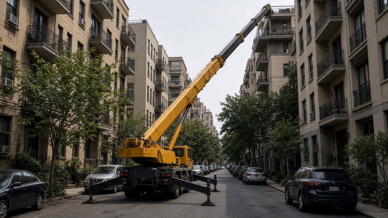 Keçiören Vinç Kiralama Sık Dokuda Apartman ve Çatı Çözümü